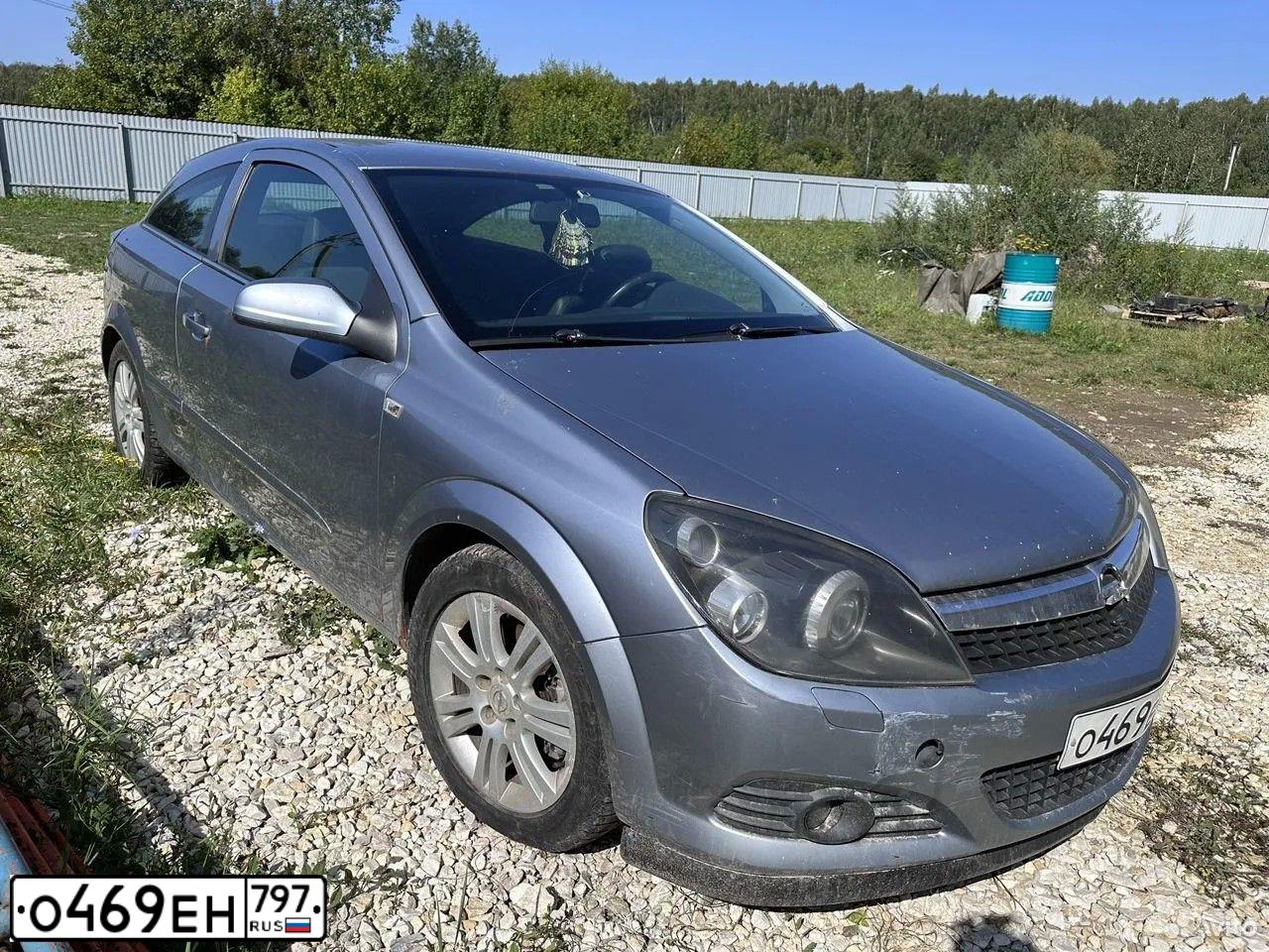 Фото автомобиля OPEL ASTRA, 2007 — госномер О469ЕН797. Цвет: СЕРЫЙ