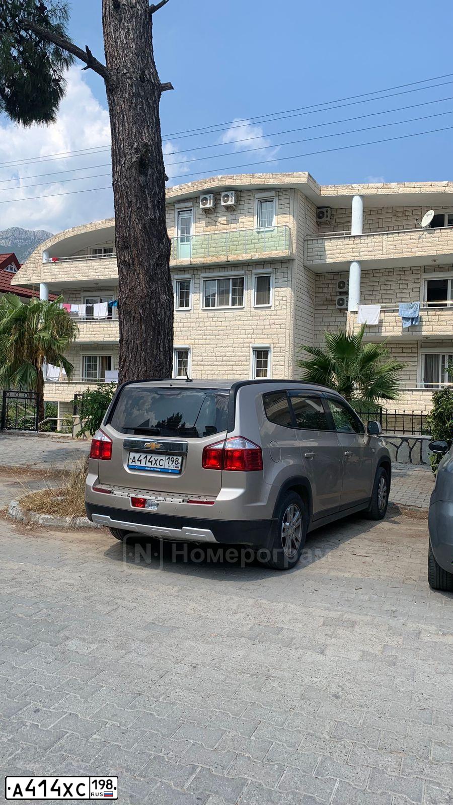 Фото автомобиля CHEVROLET ORLANDO, 2012 — госномер К495ВС53