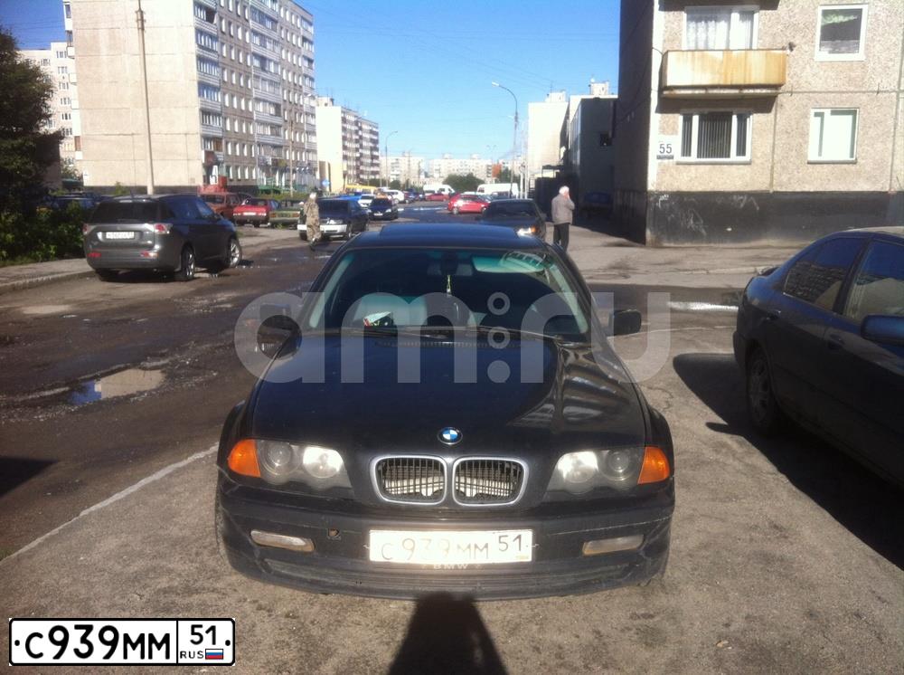 Фото автомобиля BMW SERIE 3, 2000 — госномер К475ТР21. Цвет: ЧЕРНЫЙ