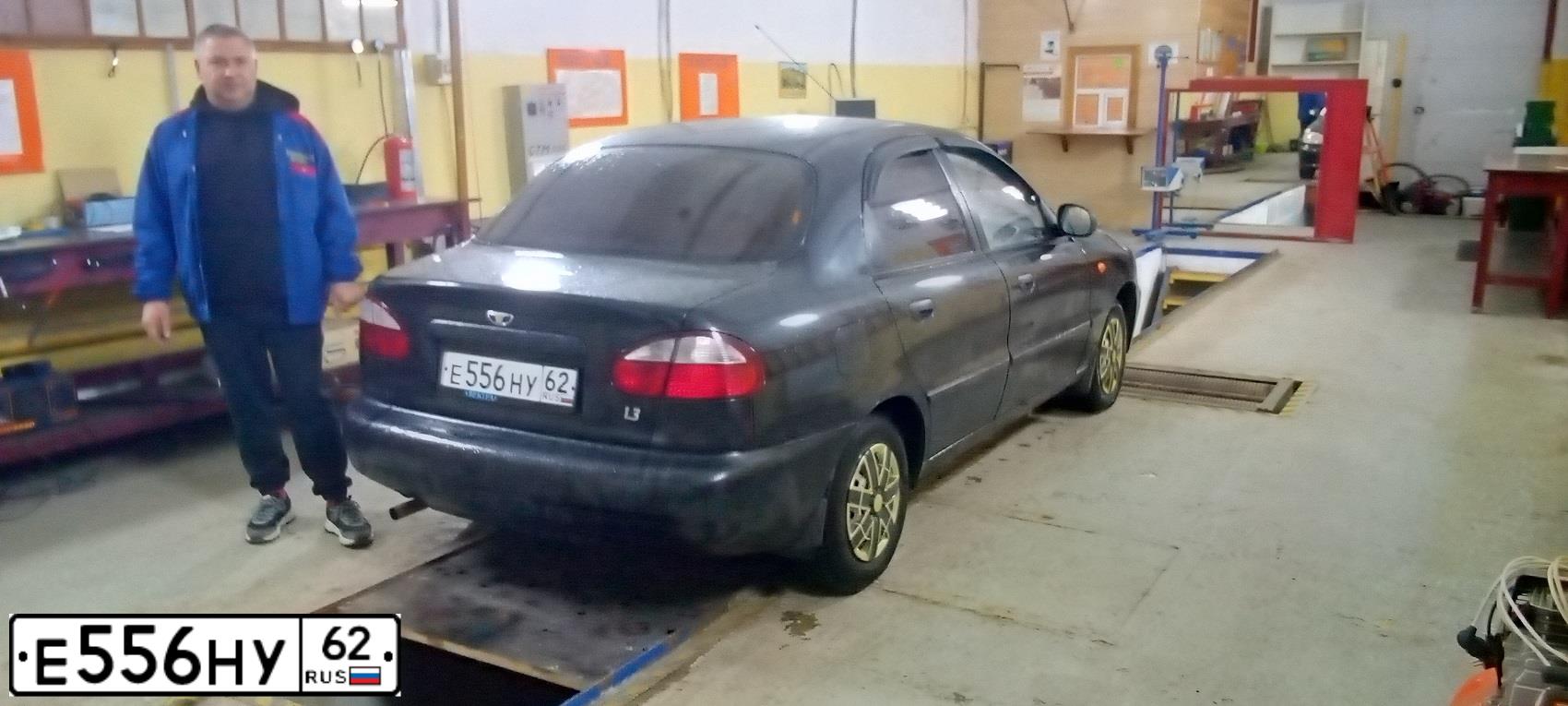 Фото автомобиля ZAZ SENS, 2007 — госномер У403АО550. Цвет: ЧЕРНЫЙ