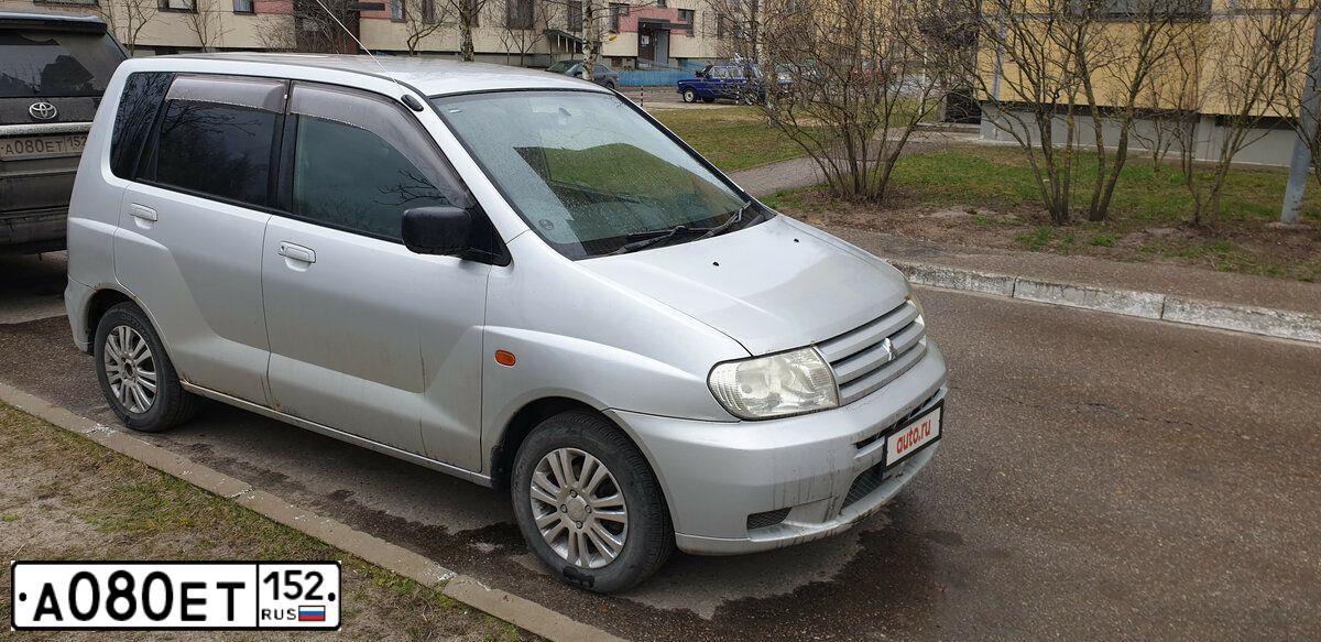 Фото автомобиля MITSUBISHI LANCER, 2008 — госномер А080ЕТ152. Цвет: ЧЕРНЫЙ