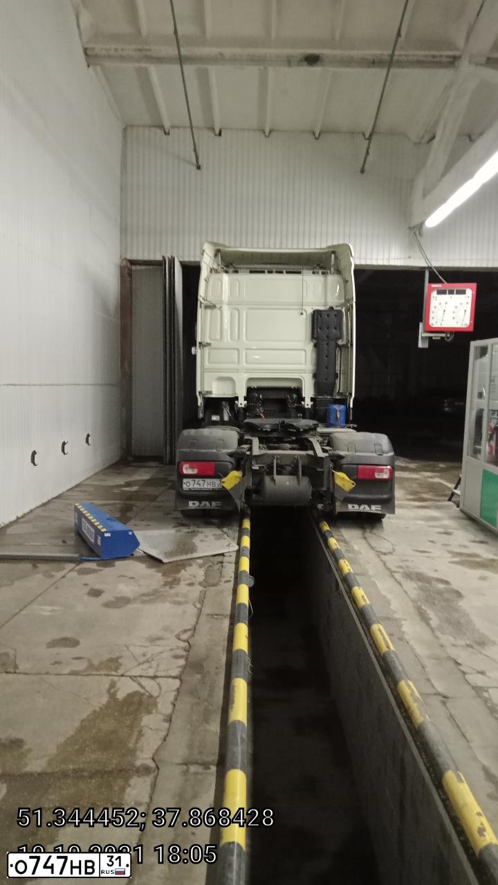 Фото автомобиля DAF XF, 2017 — госномер К232КА156