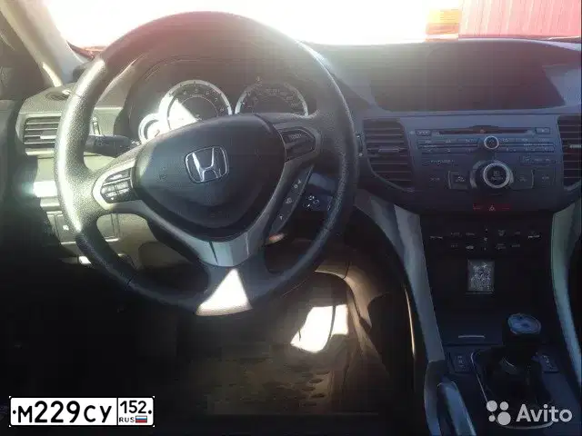 Фото автомобиля HONDA ACCORD, 2008 — госномер А132АО252. Цвет: Темно-синий