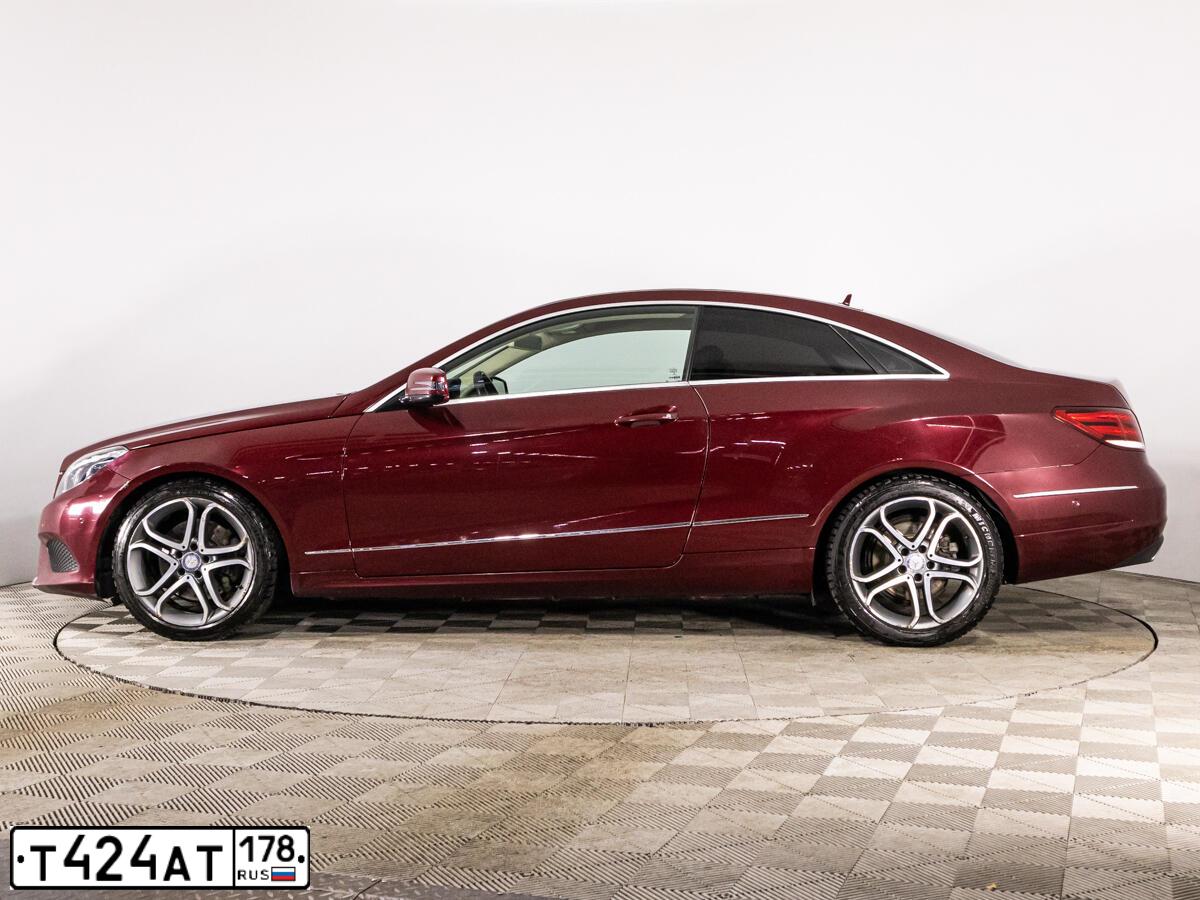 Фото автомобиля MERCEDES BENZ E250, 2014 — госномер К860ТЕ147. Цвет: ВИШНЕВЫЙ
