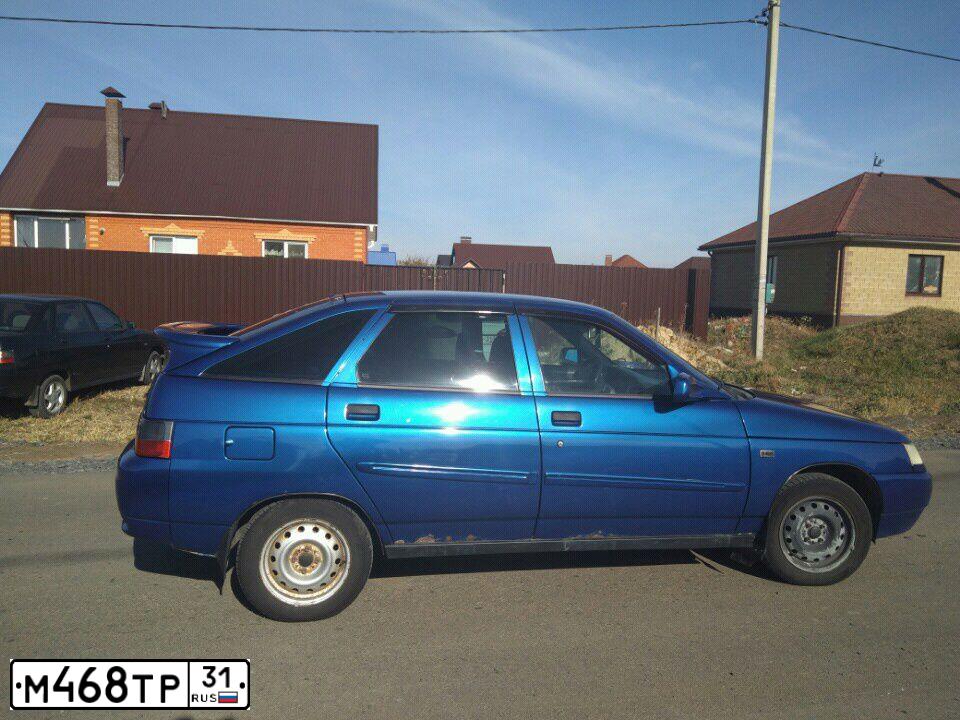 Фото автомобиля LADA 2112, 2007. Цвет: синий