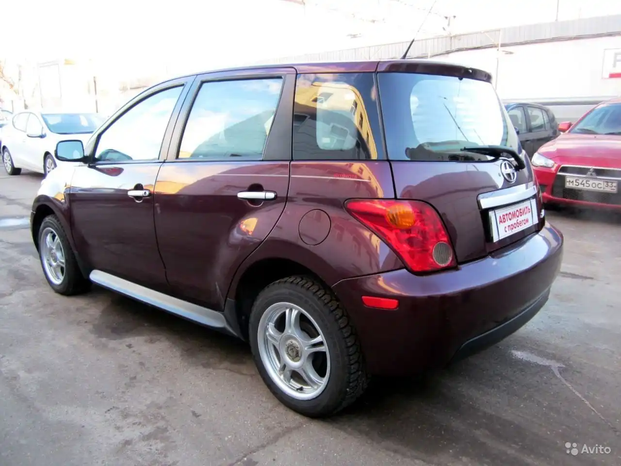 Фото автомобиля MITSUBISHI LANCER, 2007 — госномер О448ВМ799. Цвет: Красный