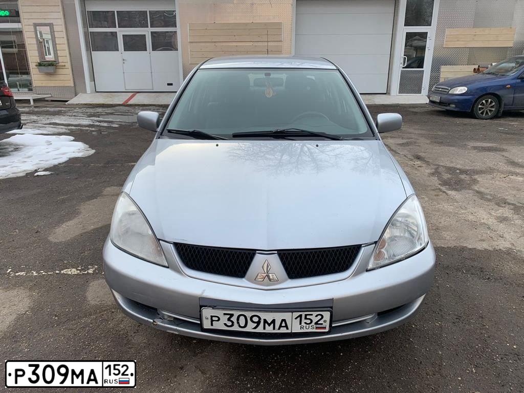Фото автомобиля MITSUBISHI LANCER, 2007 — госномер А623АН178. Цвет: СЕРЕБРИСТЫЙ