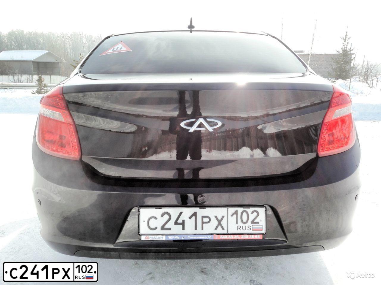Фото автомобиля CHERY A19, 2014 — госномер С241РХ102. Цвет: ЧЕРНЫЙ