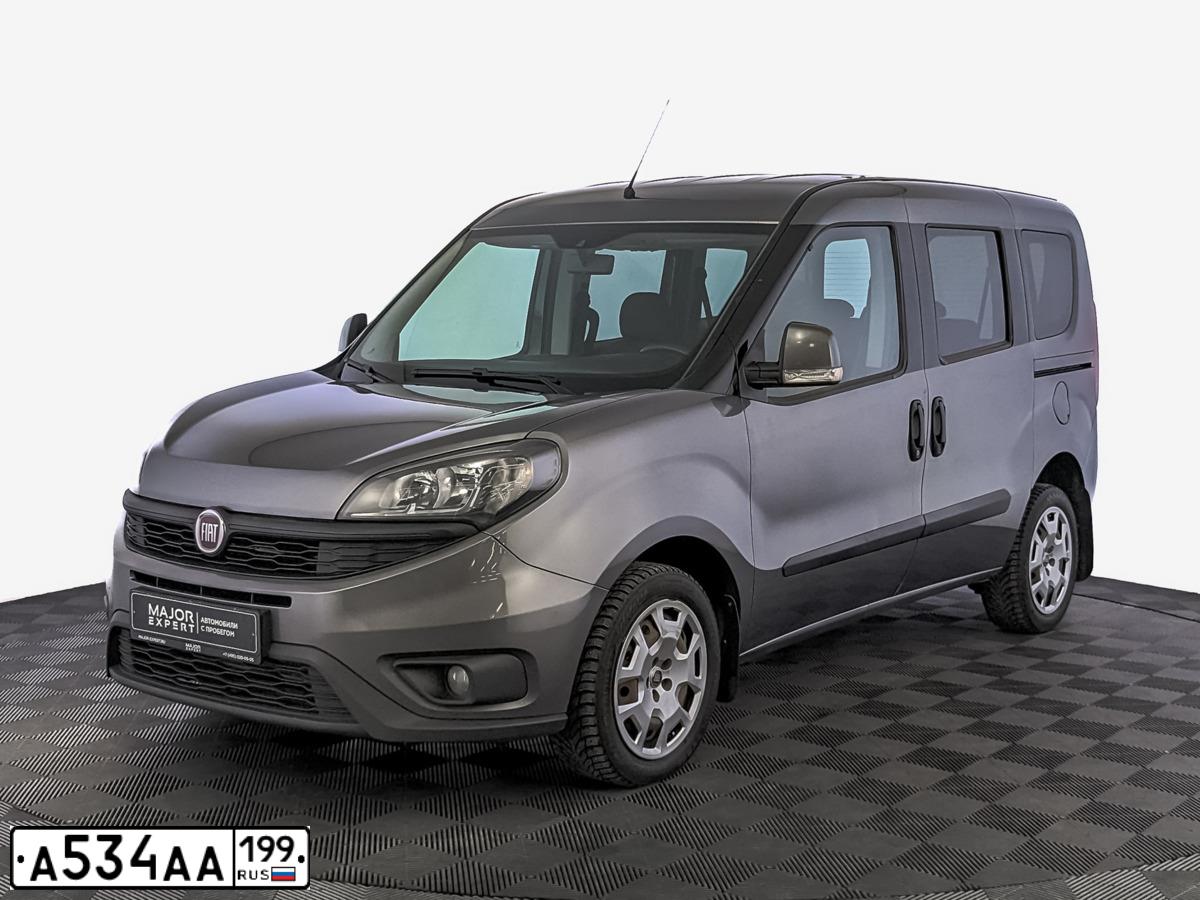 Фото автомобиля FIAT DOBLO, 2014 — госномер О430АА71. Цвет: СВЕТЛО-СЕРЫЙ