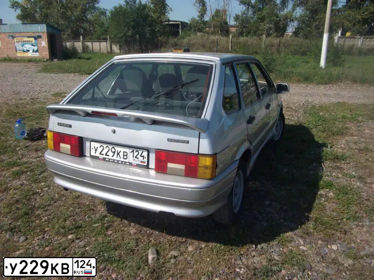 Фото автомобиля ЛАДА 211440, 2009 — госномер К053КР19. Цвет: Серебристый