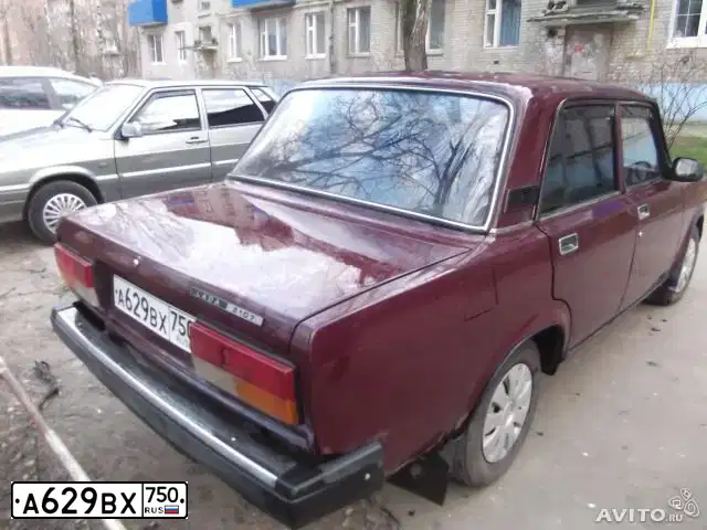Фото автомобиля LADA 2107, 2006 — госномер А629ВХ750. Цвет: ВИШНЕВЫЙ ТЕМНЫЙ