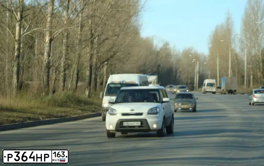 Фото автомобиля KIA SOUL, 2011 — госномер М982ТР763. Цвет: Белый