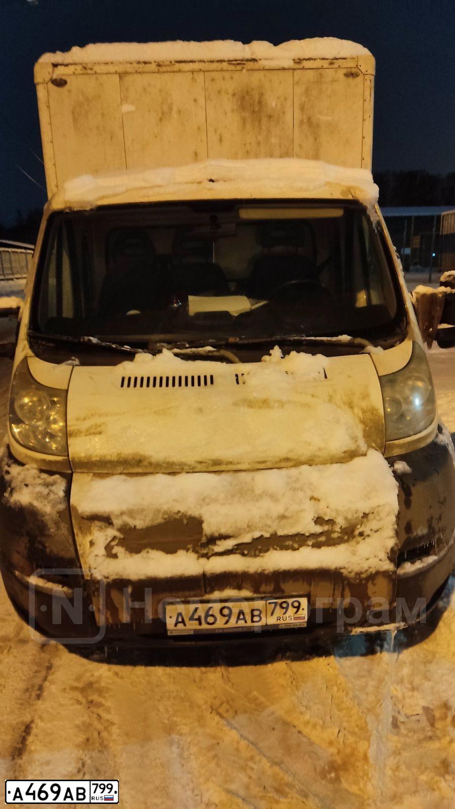 Фото автомобиля PEUGEOT BOXER, 2011 — госномер А469АВ799. Цвет: БЕЛЫЙ