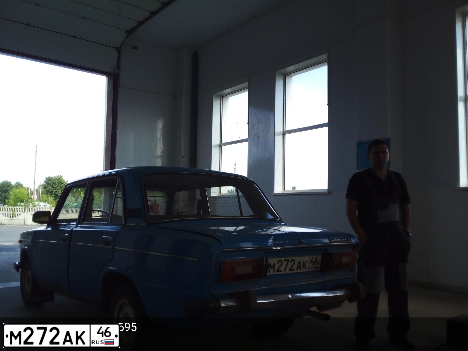 Фото автомобиля LADA 2106, 1991 — госномер А966НМ57. Цвет: МЕДЕО
