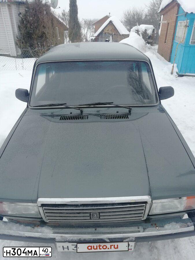 Фото автомобиля LADA 2107, 2010 — госномер А444ТМ67. Цвет: СЕРО СИНЕ-ЗЕЛЕНЫЙ