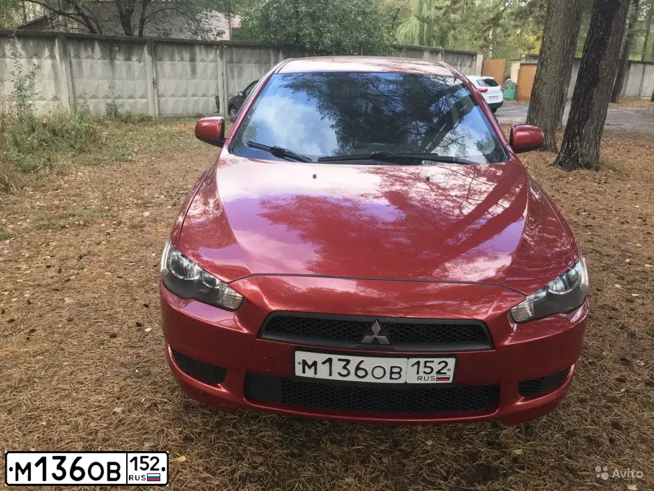 Фото автомобиля MITSUBISHI Lancer X, 2011 — госномер М136ОВ152