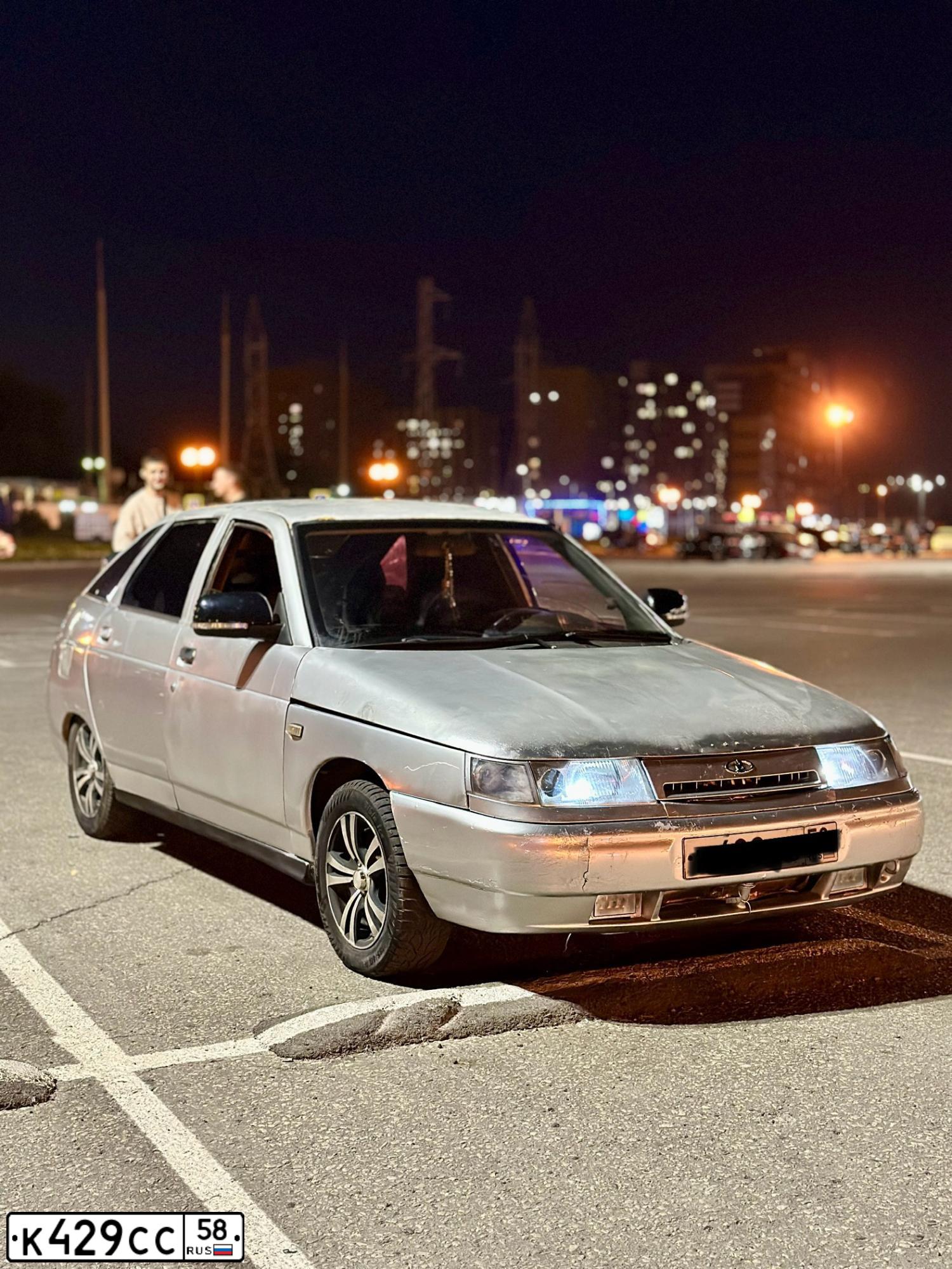 Фото автомобиля LADA 2172 PRIORA, 2011 — госномер Н429СС58. Цвет: СЕРО-СИНЕ-ЗЕЛЕНЫЙ