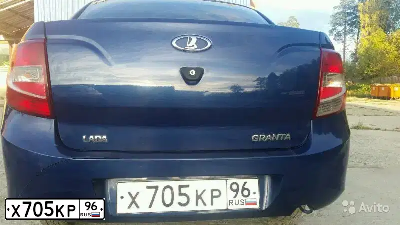 Фото автомобиля LADA GRANTA, 2013 — госномер Х196АР196