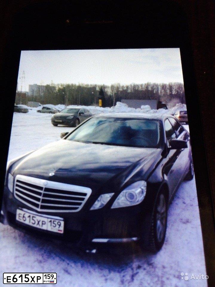 Фото автомобиля MERCEDES E-KLASSE, 2011 — госномер Е615ХР159. Цвет: ЧЕРНЫЙ