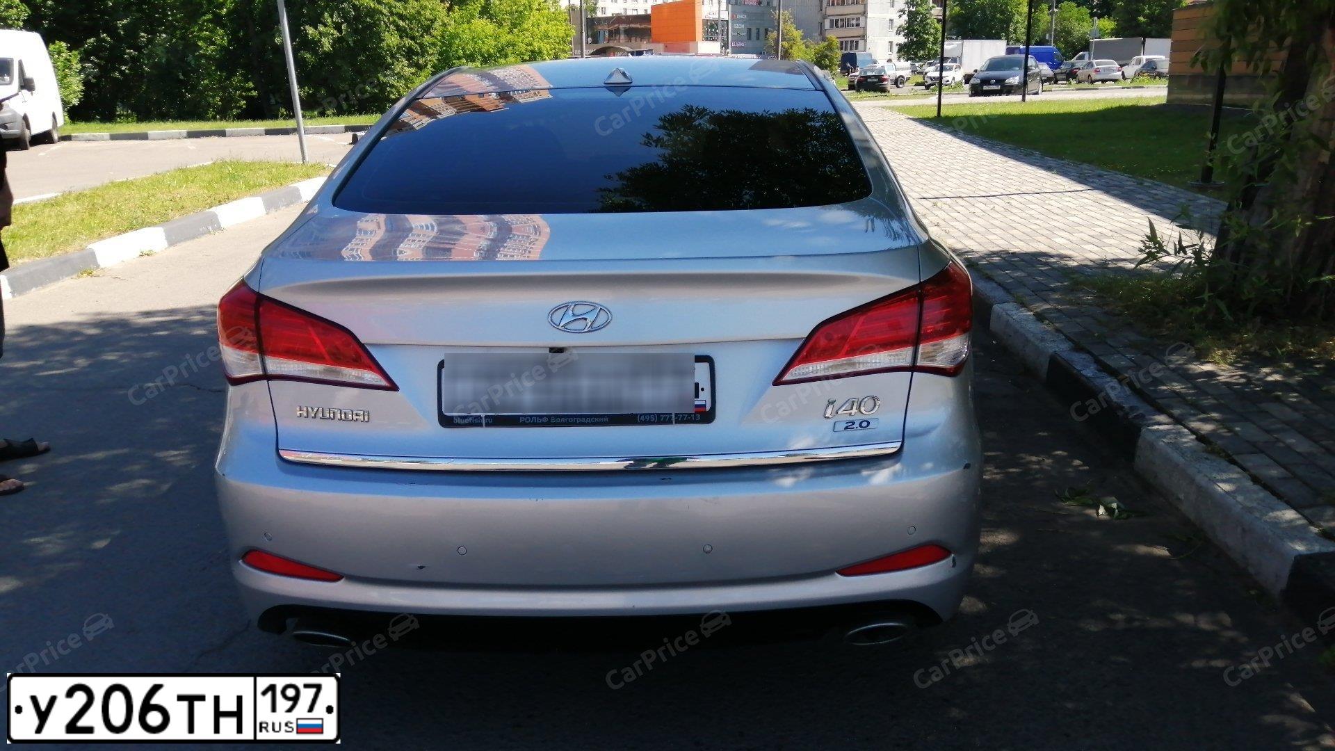 Фото автомобиля HYUNDAI I40, 2011 — госномер Е387АК122. Цвет: СЕРЕБРИСТЫЙ