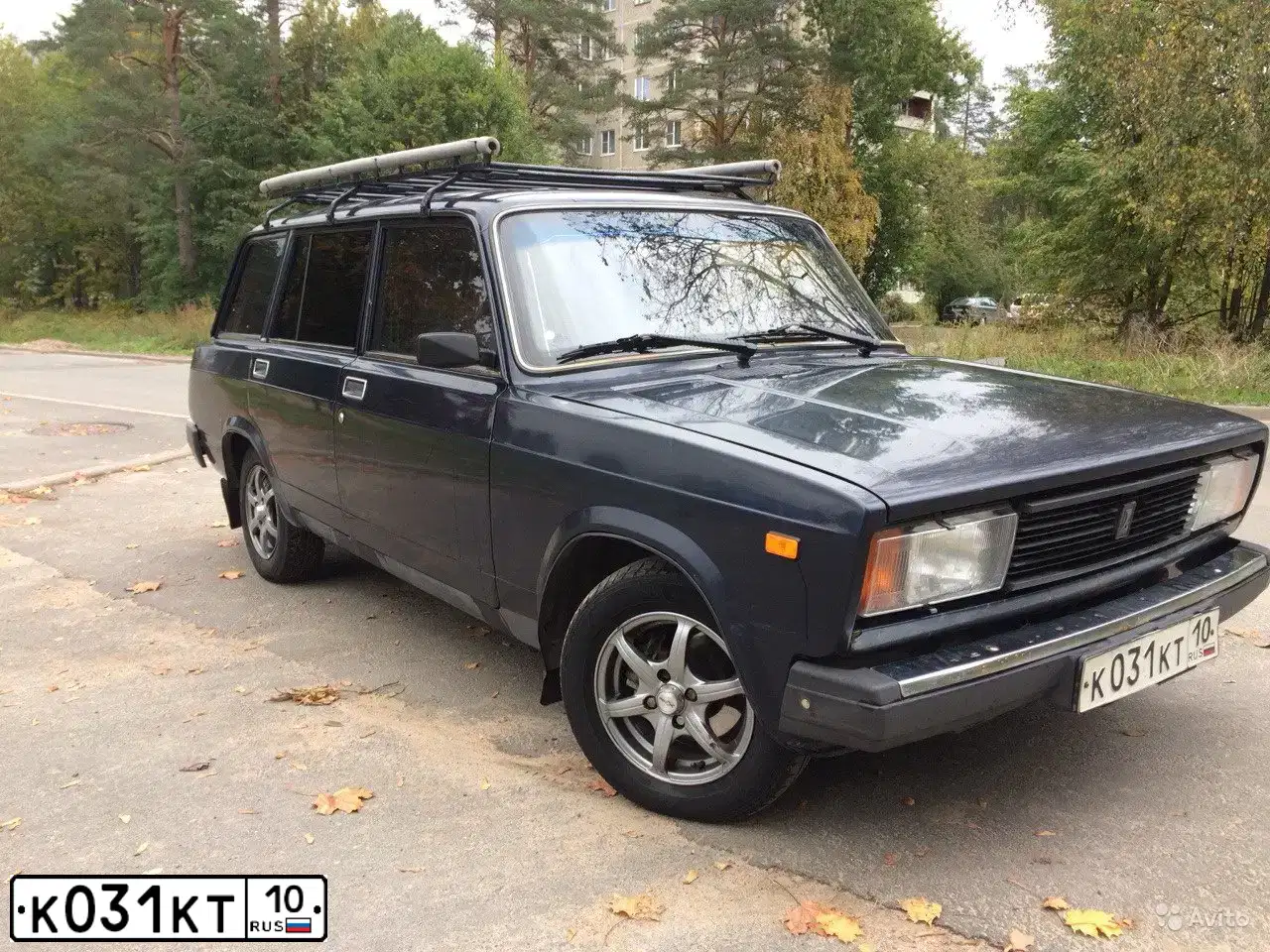 Фото автомобиля LADA 2104 LADA, 2008 — госномер К031КТ10. Цвет: ТЕМНО-СИНИЙ (СИНИЙ)