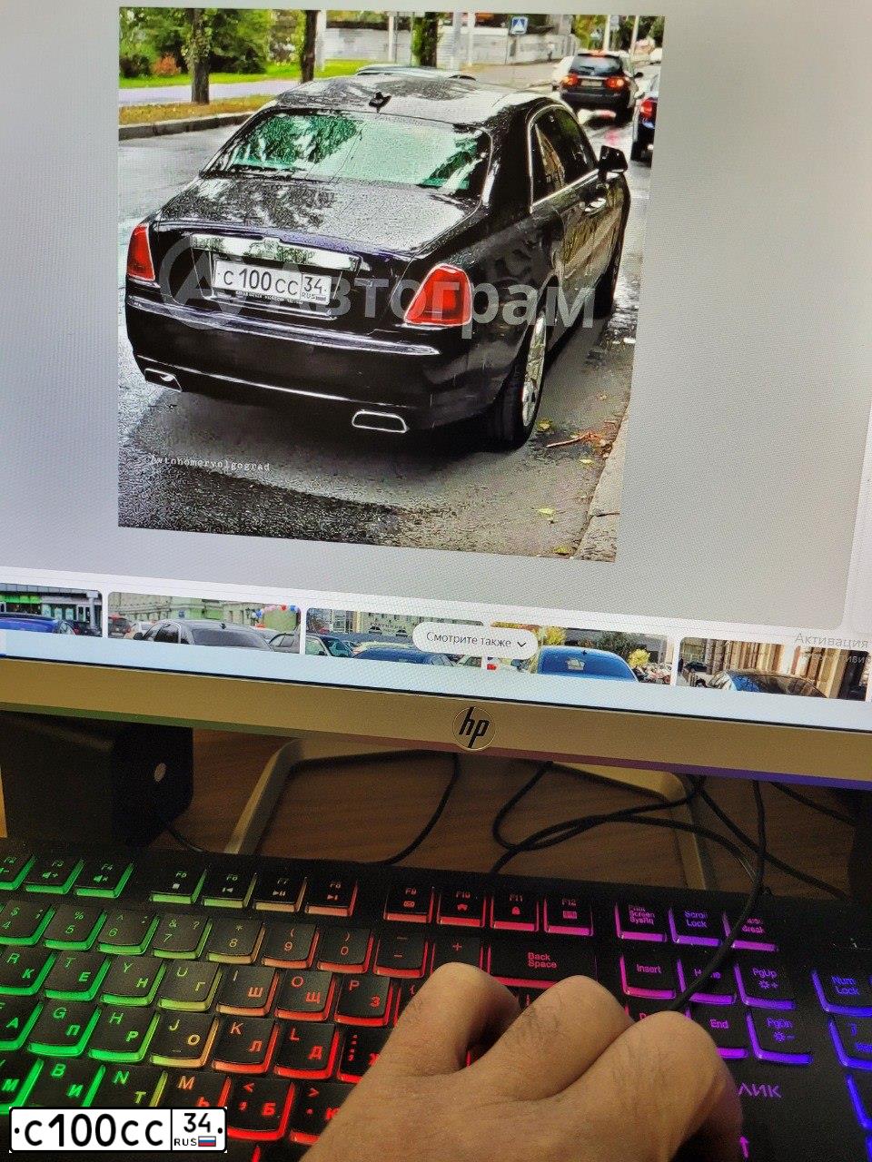 Фото автомобиля LADA 2114 SAMARA, 2007 — госномер С100СС34. Цвет: ГРАФИТОВЫЙ МЕТАЛЛИК