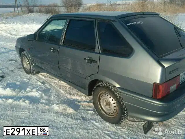 Фото автомобиля LADA 2114 SAMARA, 2011 — госномер В688ЕХ702. Цвет: средний серо-зеленый металлик