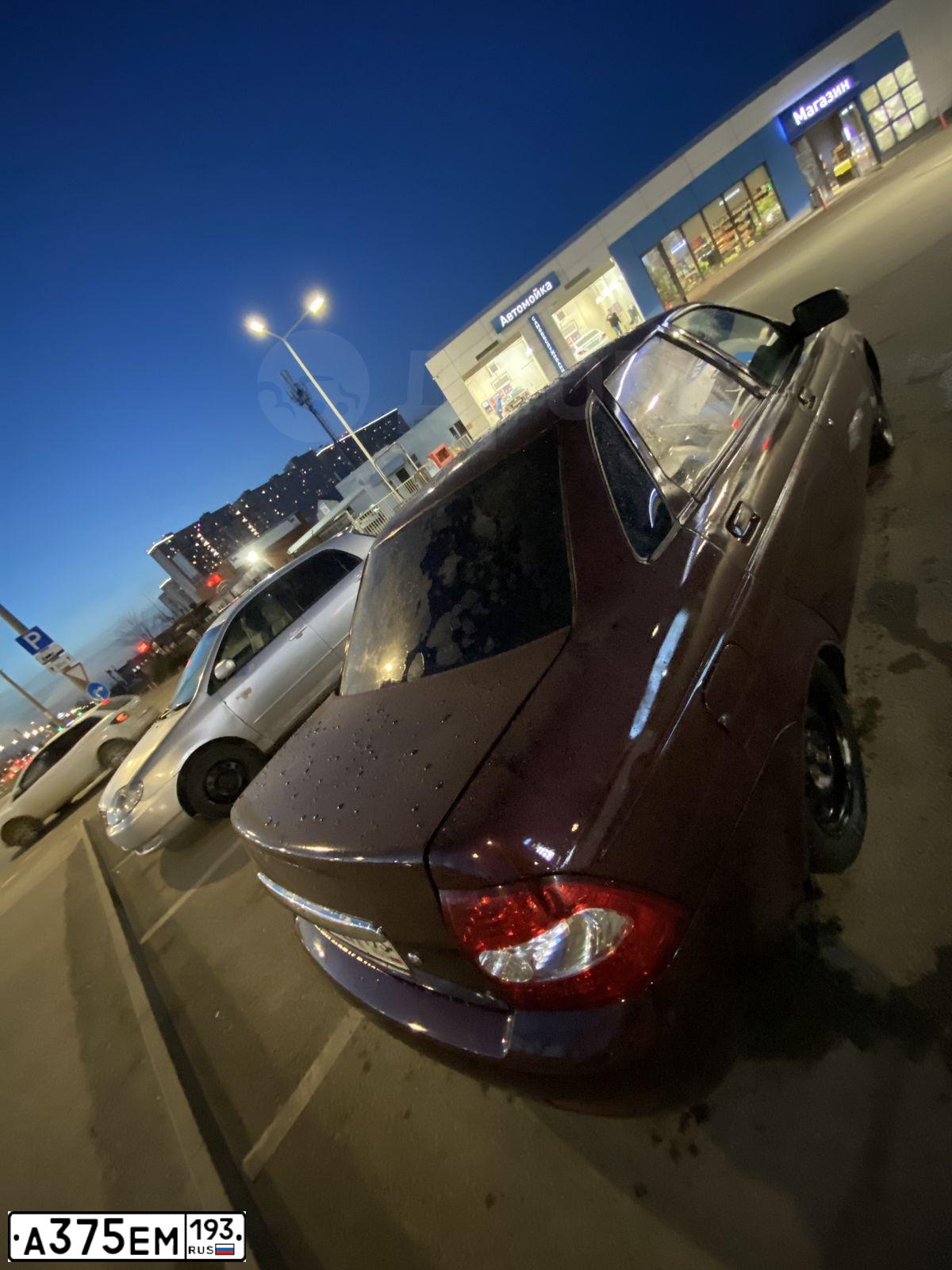 Фото автомобиля LADA PRIORA, 2008 — госномер Р079ВТ126. Цвет: ЗОЛОТИСТО-КРАСНЫЙ