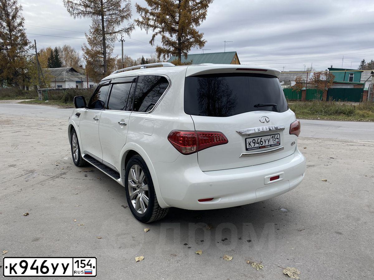 Фото автомобиля INFINITI QX80 /QX56/, 2010 — госномер Р265УВ154