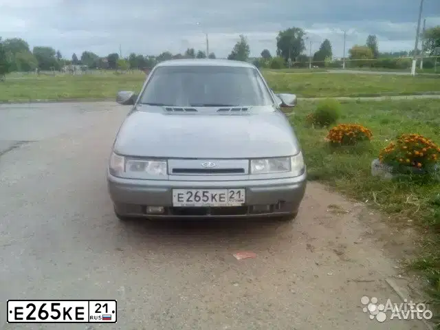 Фото автомобиля LADA 2109 SAMARA, 2001 — госномер В265КЕ21. Цвет: Темно-серо-синий металик