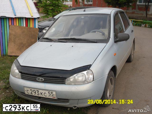 Фото автомобиля LADA 1118 KALINA, 2005 — госномер С293КС55. Цвет: СЕРЕБРИСТО-ЖЕЛТО-ГОЛУБОЙ