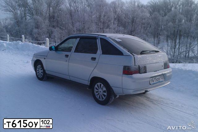 Фото автомобиля LADA 2112, 2007 — госномер Т615ОУ102. Цвет: Светло-Серебристый металлик