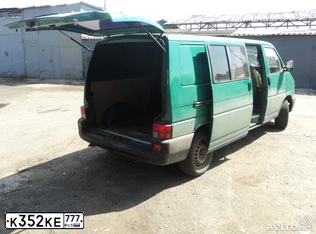 Фото автомобиля VOLKSWAGEN Transporter / Caravelle / EuroVan / Mul, 2000 — госномер К352КЕ777
