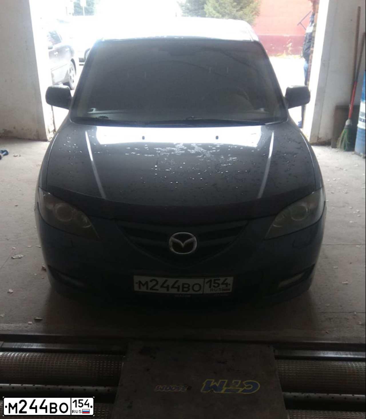 Фото автомобиля MAZDA 3, 2008 — госномер М581ХВ154