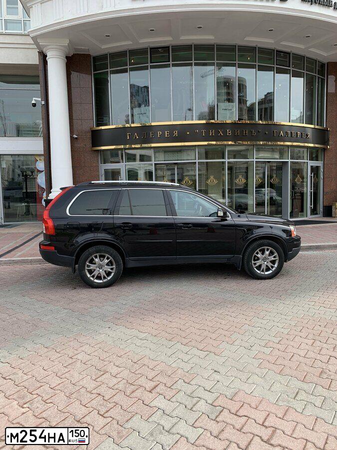 Фото автомобиля VOLVO XC90, 2007 — госномер Т248СС96. Цвет: ЧЕРНЫЙ