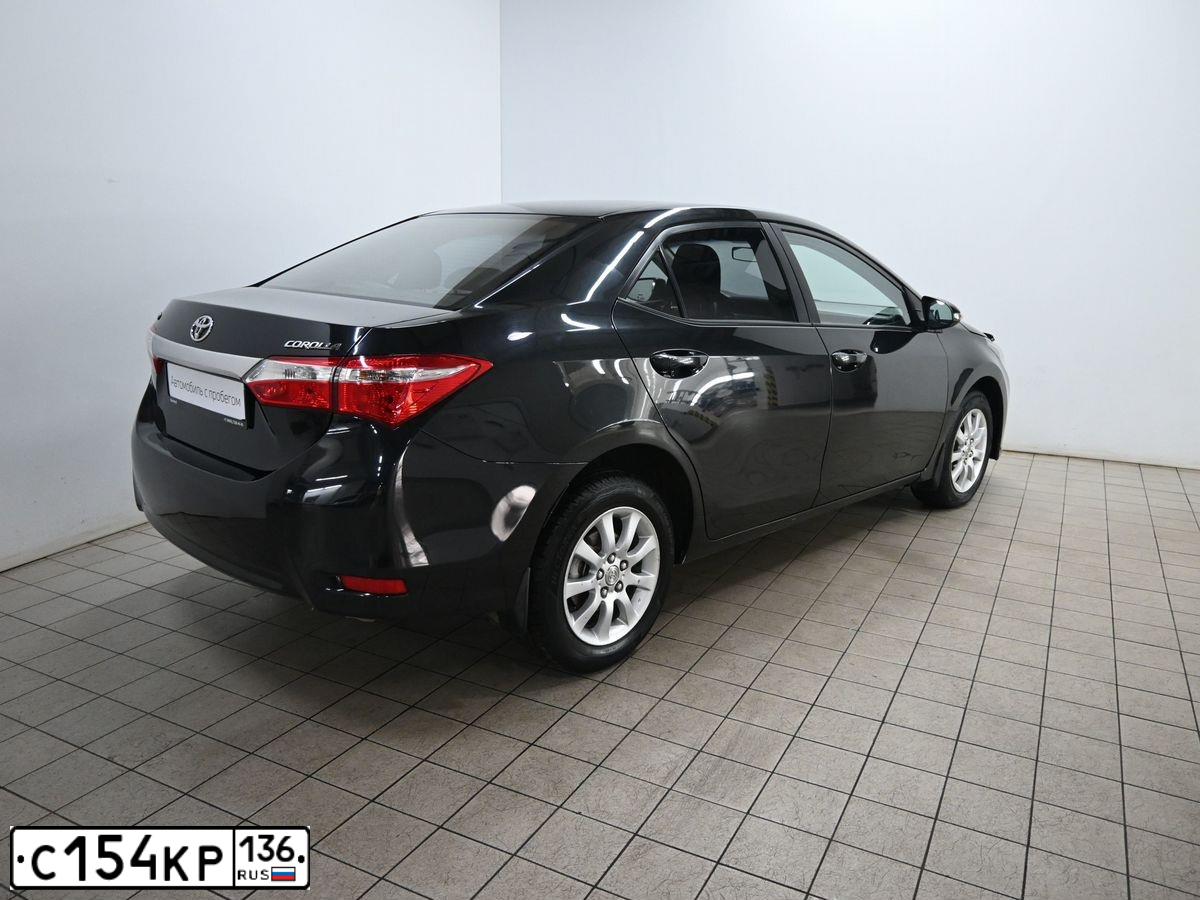 Фото автомобиля TOYOTA COROLLA, 2014 — госномер В789КС76. Цвет: ЧЕРНЫЙ