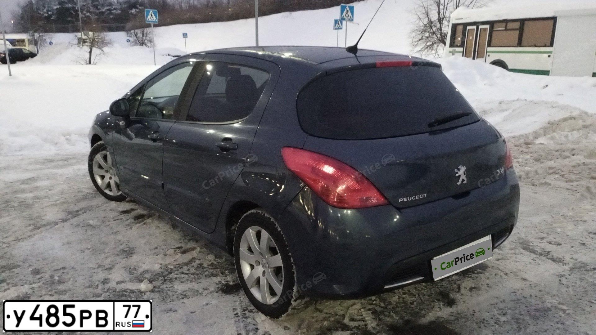 Фото автомобиля PEUGEOT 308, 2008 — госномер Е476УМ69