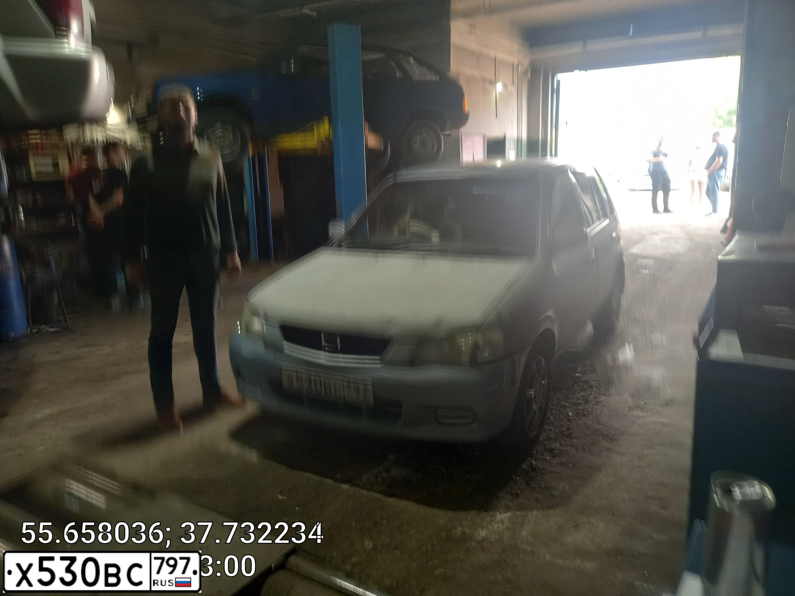 Фото автомобиля МАЗДА ДЕМИО МАЗДА ДЕМИО, 2000 — госномер Н768ОХ797. Цвет: Серо-Голубой