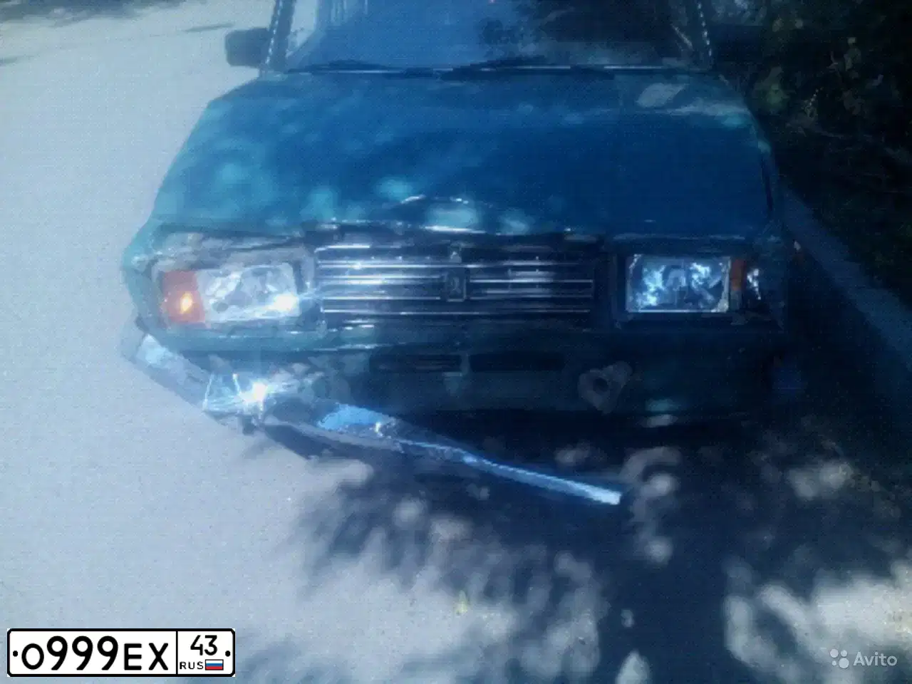 Фото автомобиля LADA 2107, 2005 — госномер О999ЕХ43. Цвет: ЗЕЛЕНЫЙ
