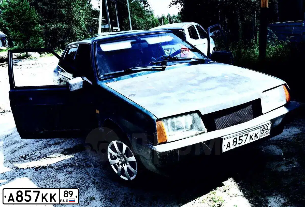 Фото автомобиля LADA 2109 SAMARA, 1999 — госномер А857КК89. Цвет: ЗЕЛЕНЫЙ