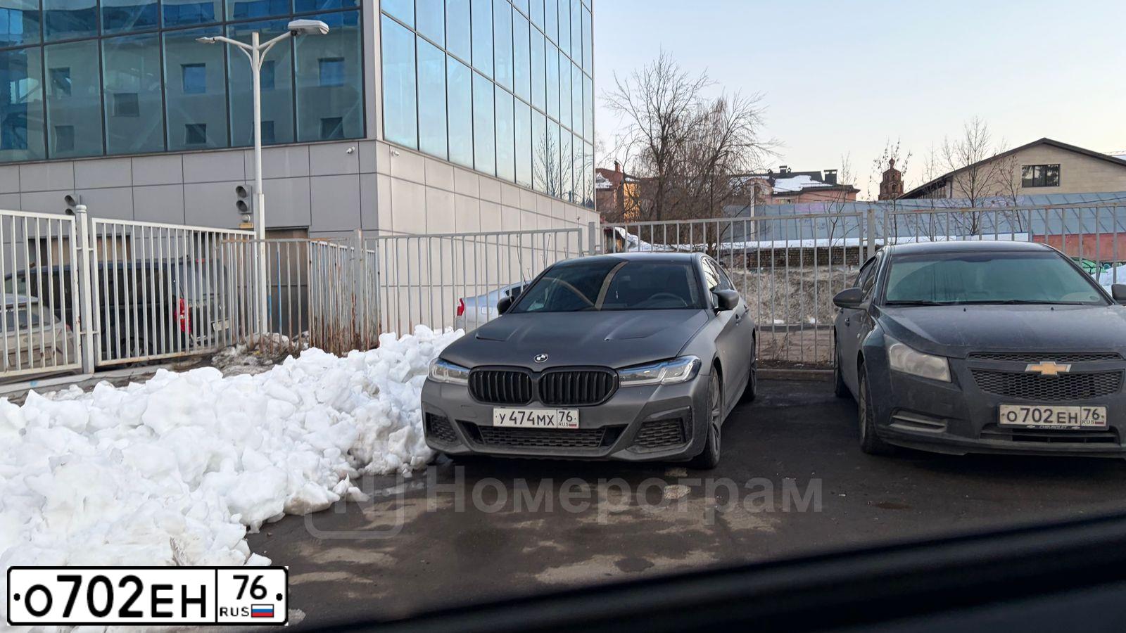 Фото автомобиля CHEVROLET CRUZE, 2012 — госномер О702ЕН76. Цвет: ЧЕРНЫЙ