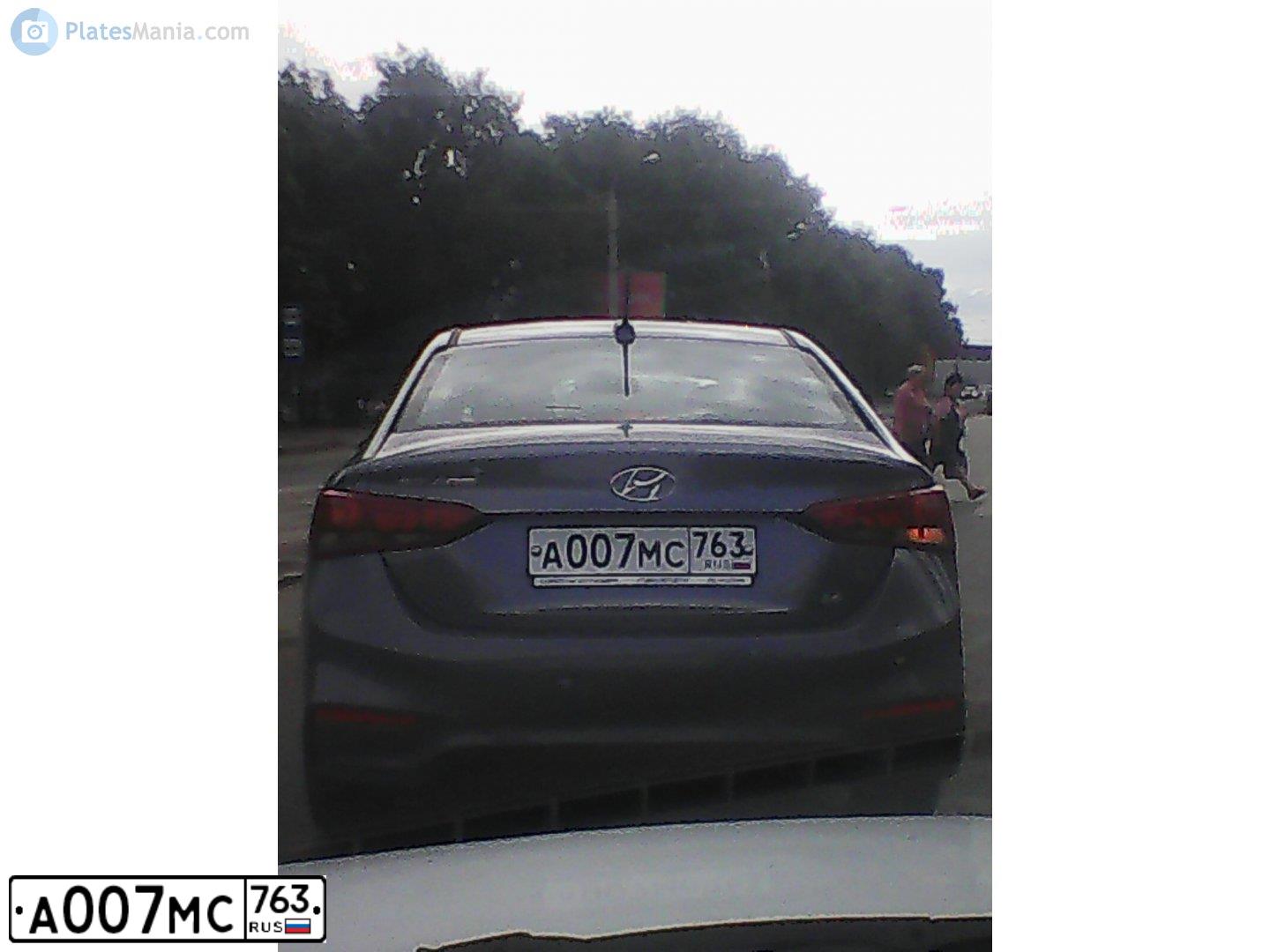 Фото автомобиля HYUNDAI SOLARIS, 2018 — госномер Х204ТМ763. Цвет: СЕРЫЙ