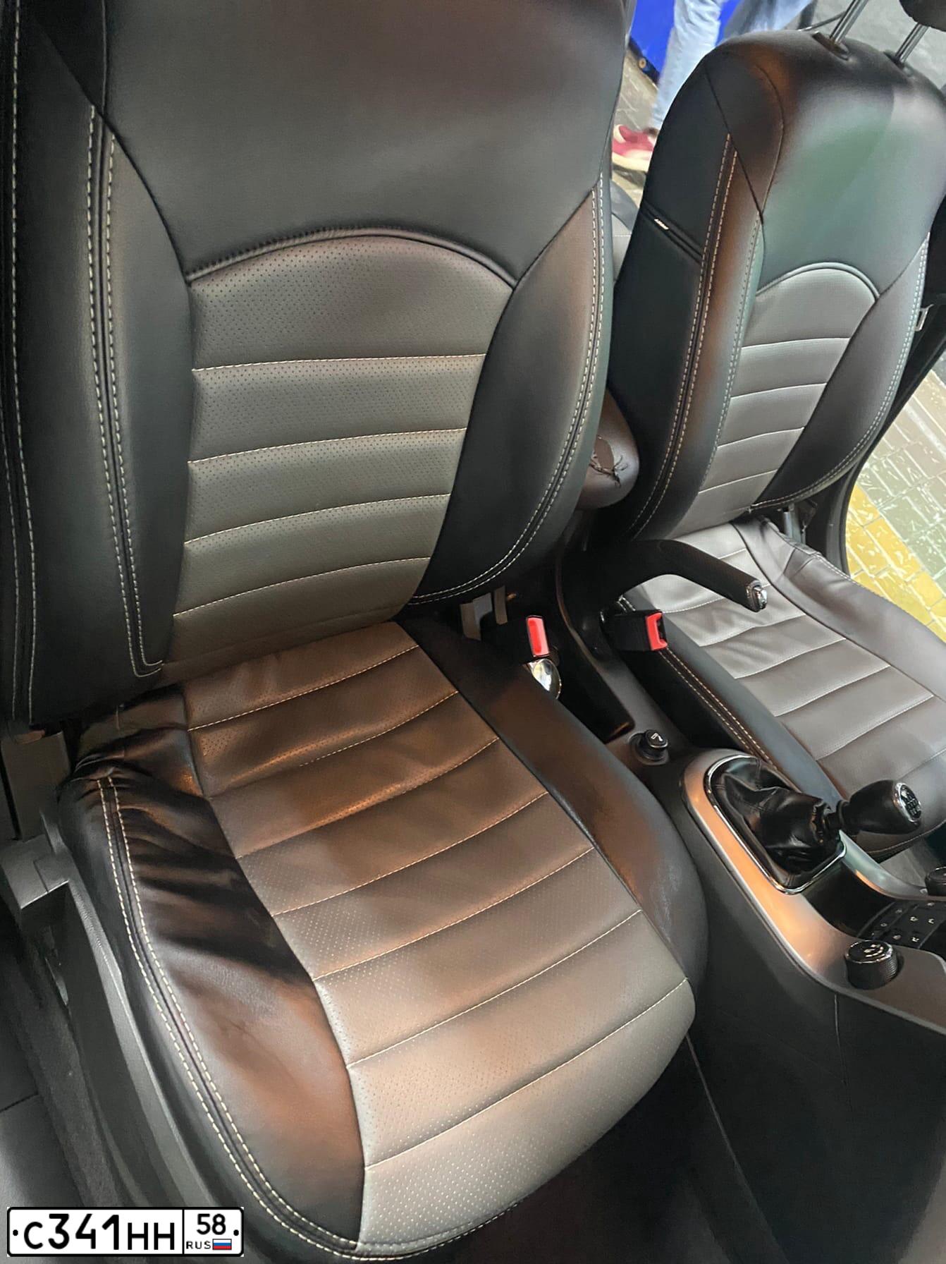 Фото автомобиля CHEVROLET CRUZE, 2011 — госномер С341НН58. Цвет: СЕРЫЙ МЕТАЛЛИК