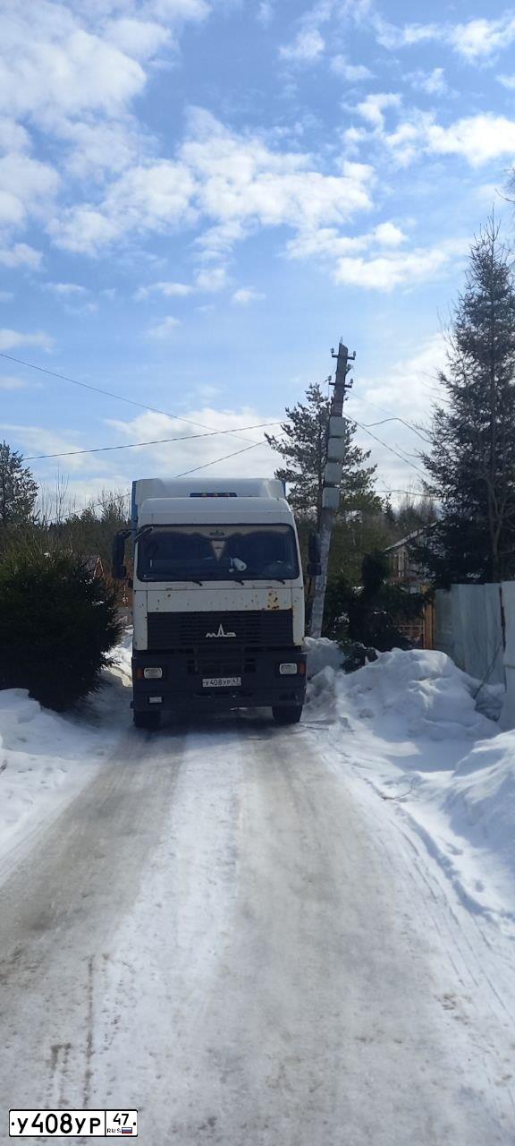 Фото автомобиля MAZ 5340 /4X2/, 2012 — госномер У408УР47. Цвет: Белый