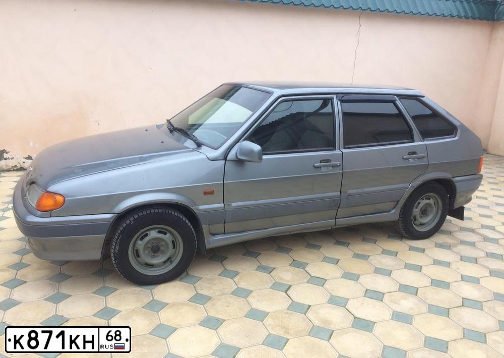 Фото автомобиля LADA 2114 SAMARA, 2007 — госномер О240ВР05. Цвет: СРЕДНИЙ СЕРО-ЗЕЛЕНЫЙ МЕТ