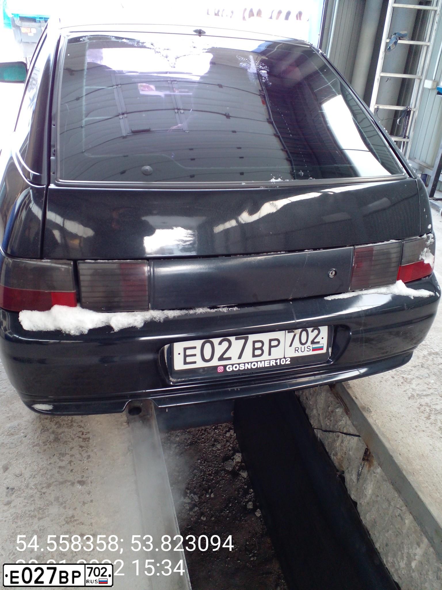 Фото автомобиля LADA 2112, 2005 — госномер Н708ВУ702. Цвет: ГРАФИТОВЫЙ МЕТАЛЛИК