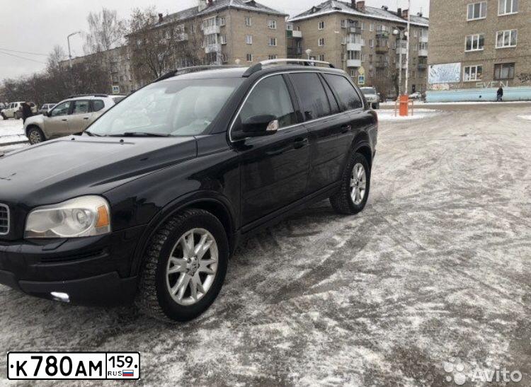 Фото автомобиля VOLVO XC90, 2006 — госномер М654УУ35. Цвет: ЧЕРНЫЙ