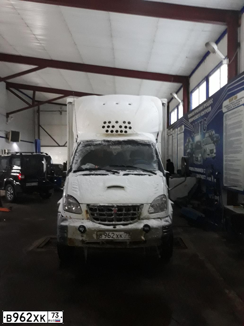 Фото автомобиля GAZ 3010, 2013 — госномер Т122АВ159. Цвет: Белый