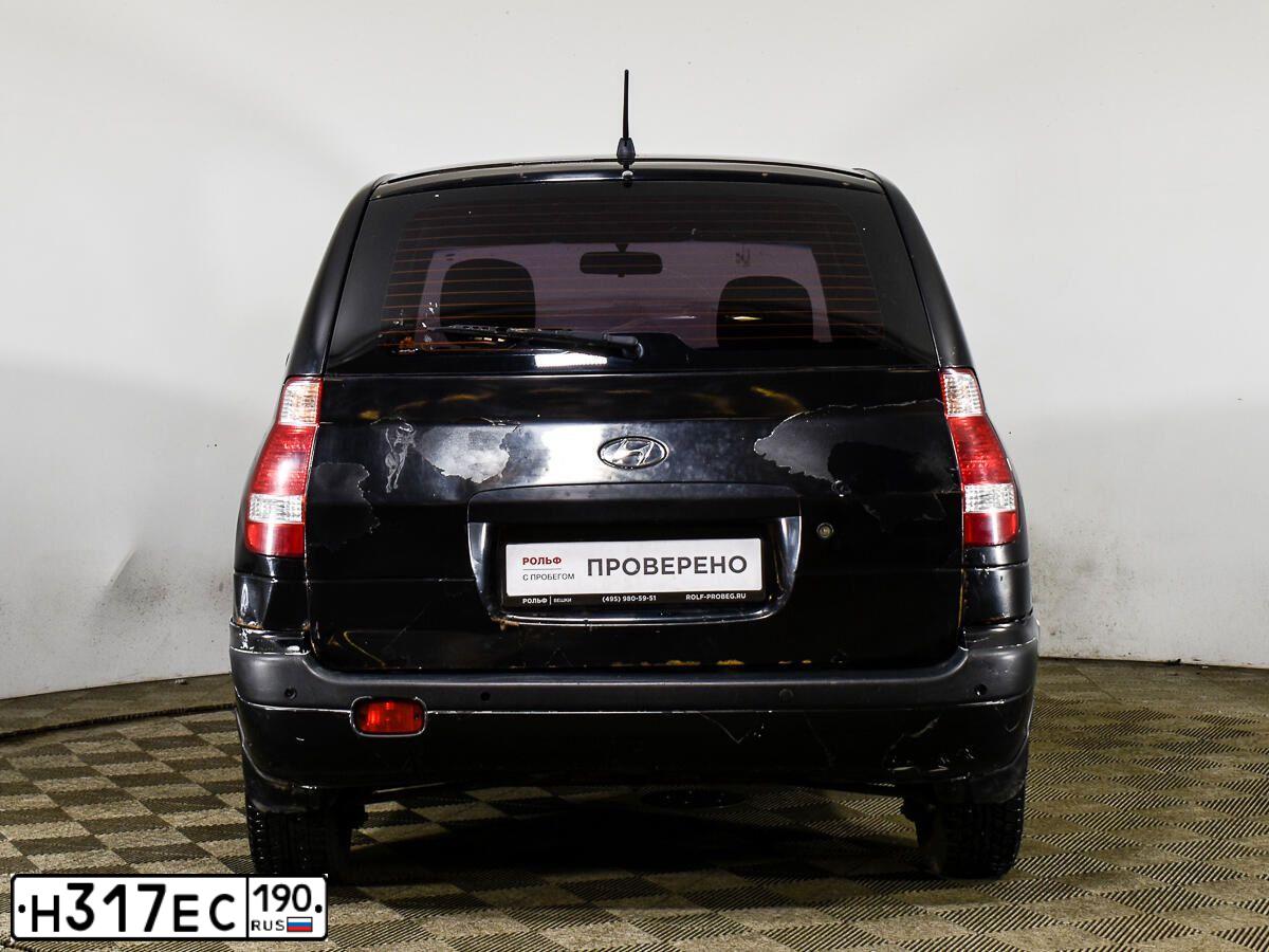 Фото автомобиля HYUNDAI MATRIX, 2008 — госномер К965СН790. Цвет: ЧЕРНЫЙ
