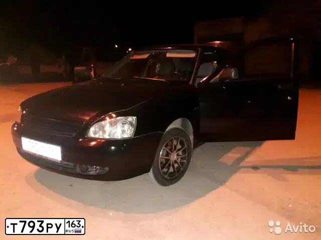 Фото автомобиля LADA 2170 PRIORA, 2008 — госномер Т793РУ163. Цвет: Темно-зеленый